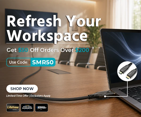 Refresh Your Workspace Get $50 Off Orders Over $200 Use Code: SMR50