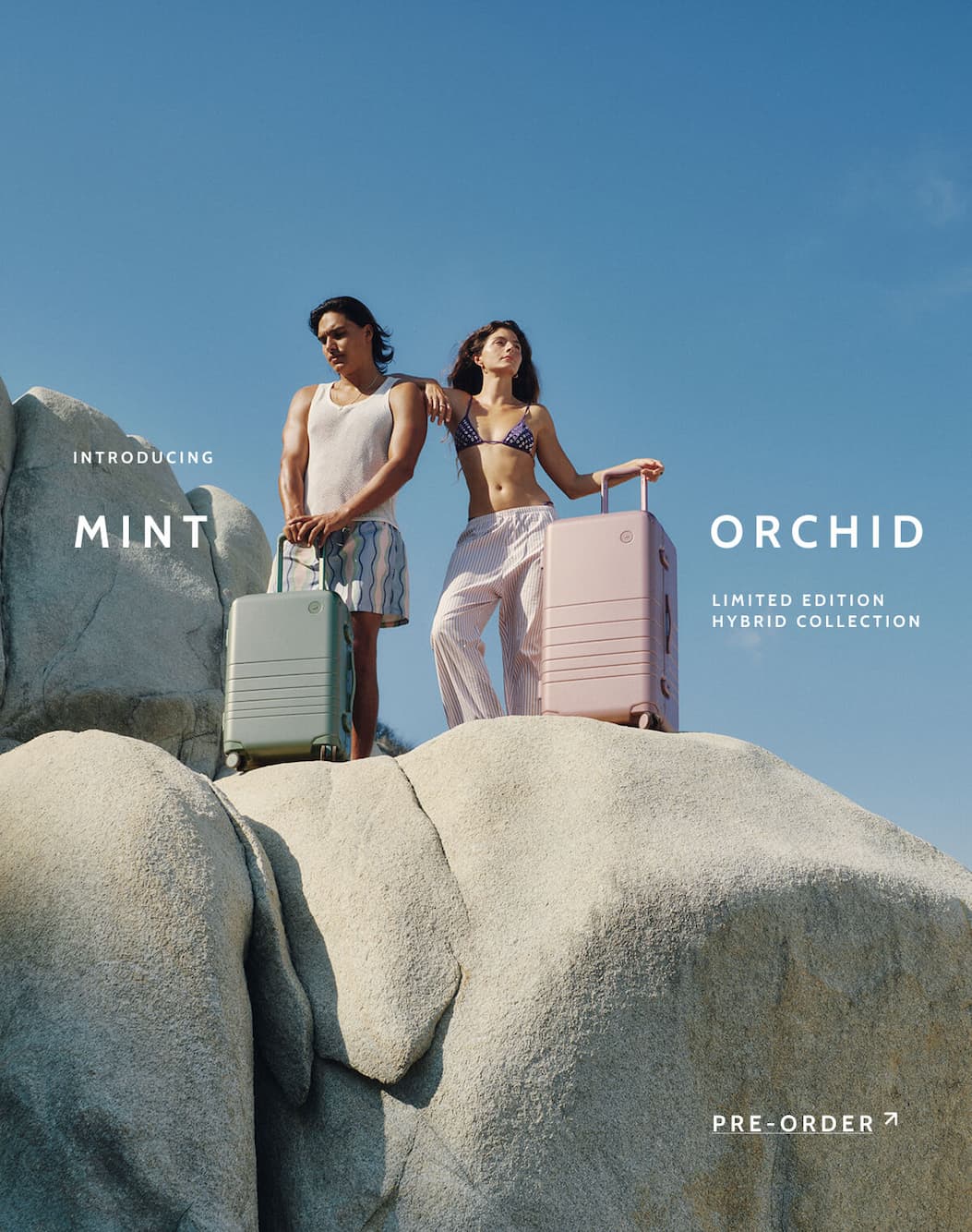 Introducing. Mint. Orchid. Limited Edition Hybrid Collection. Pre-order.