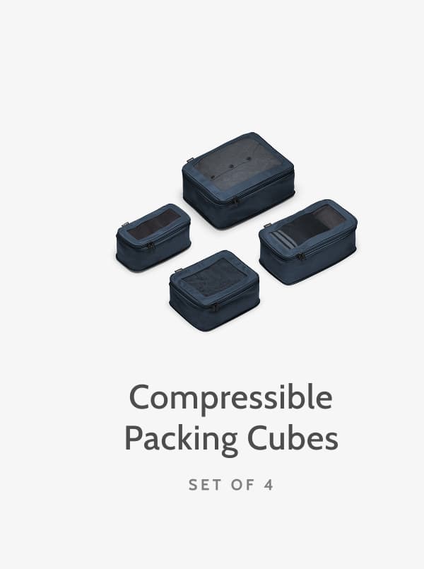 Compressible Packing Cubes. Pack of 4. 