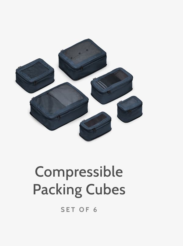 Compressible Packing Cubes. Pack of 6.