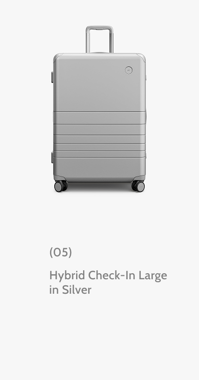 (05) Hybrid Check-In Large in Silver.