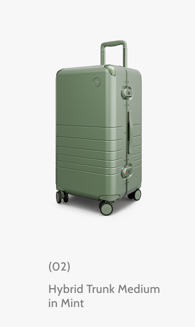 (02) Hybrid Trunk Medium in Mint. 