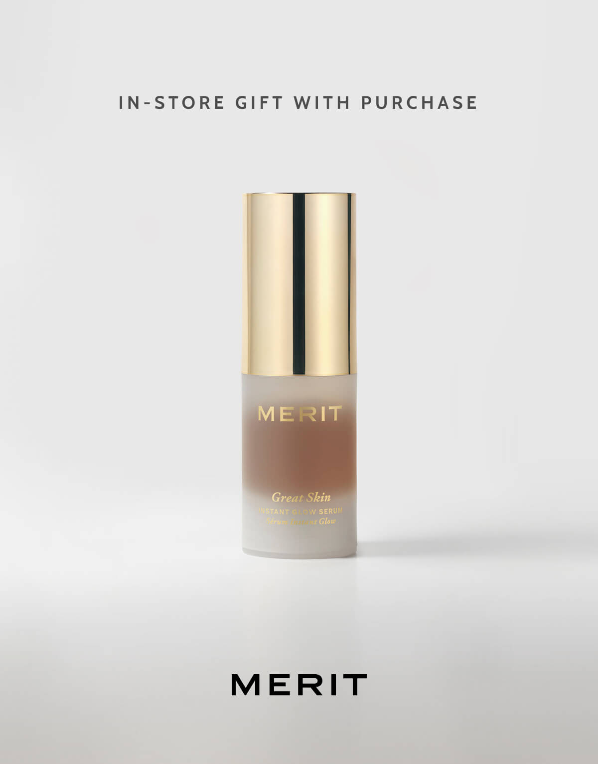 In-store gift with purchase.