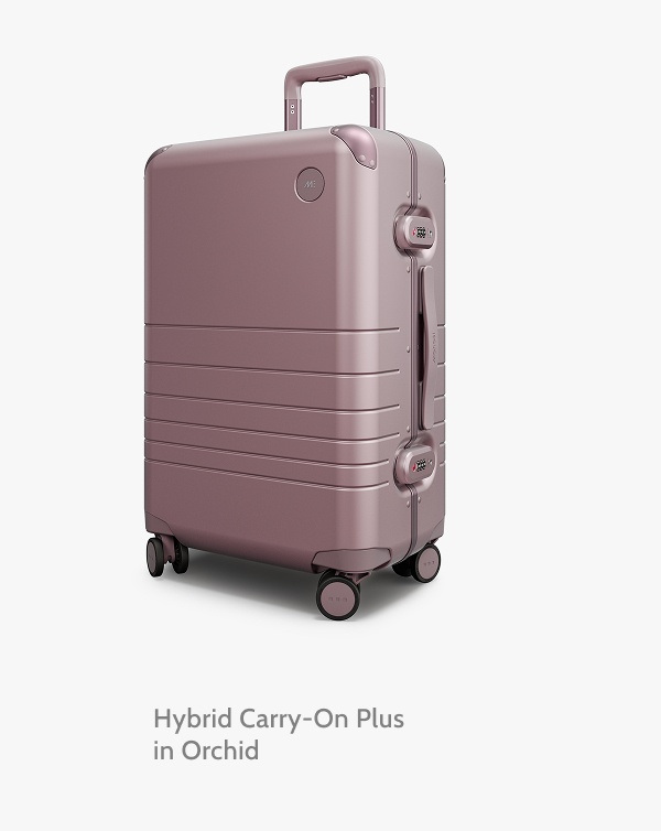 Hybrid Carry-On Plus in Orchid.
