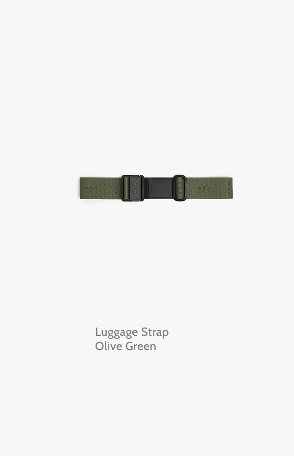 Luggage Strap Olive Green.