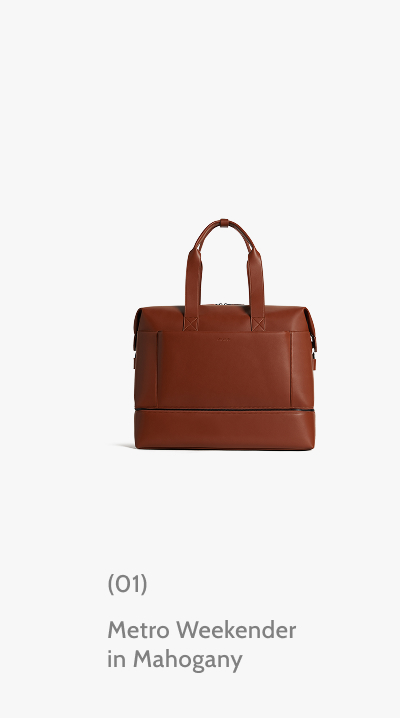 (01) Metro Weekender in Mahogany