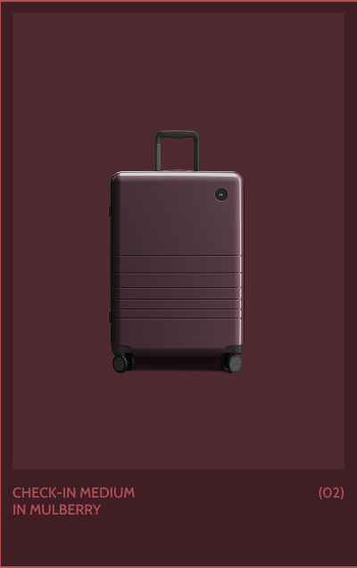 Check-In Medium in Mulberry (02)