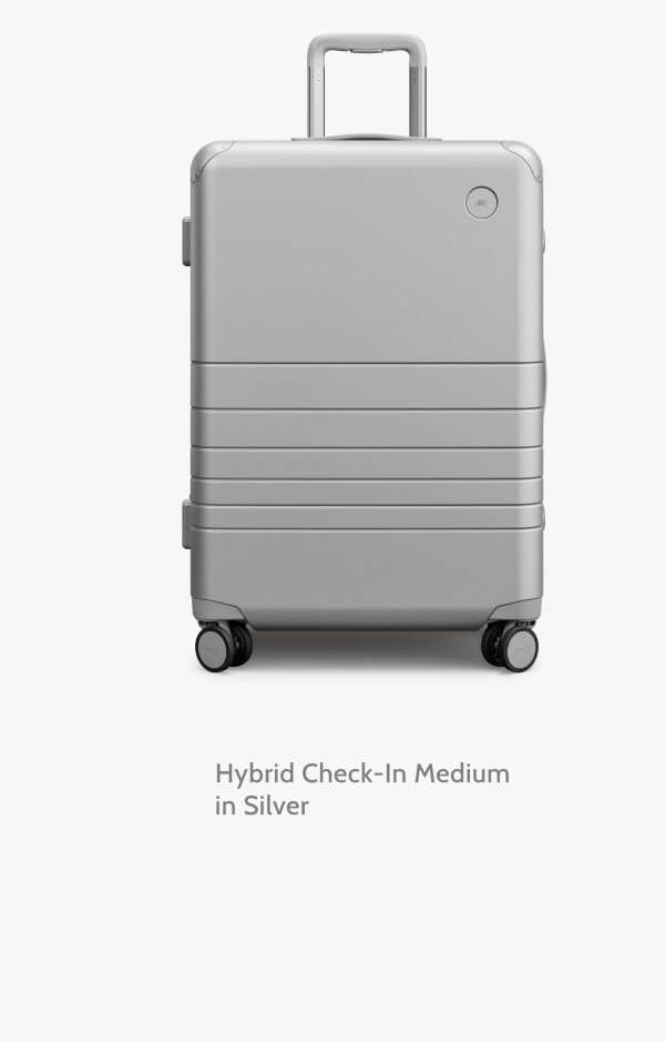 Hybrid Check-In Medium in Silver.