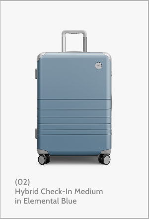 (02) Hybrid Check-In Medium in Elemental Blue.