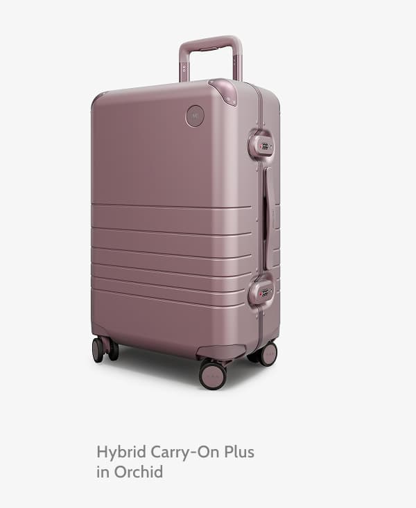 Hybrid Carry-On Plus in Orchid.