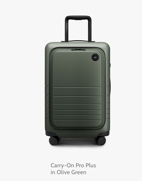 Carry-On Pro Plus in Olive Green. 