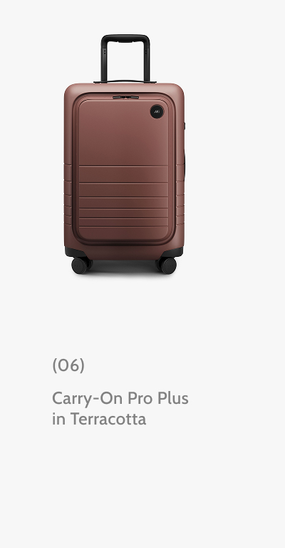 (06) Carry-On Pro Plus in Terracotta.
