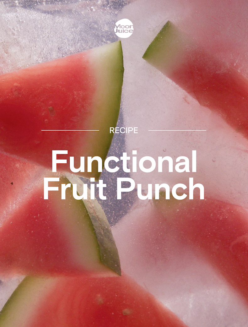 Functional Fruit Punch to end the summer