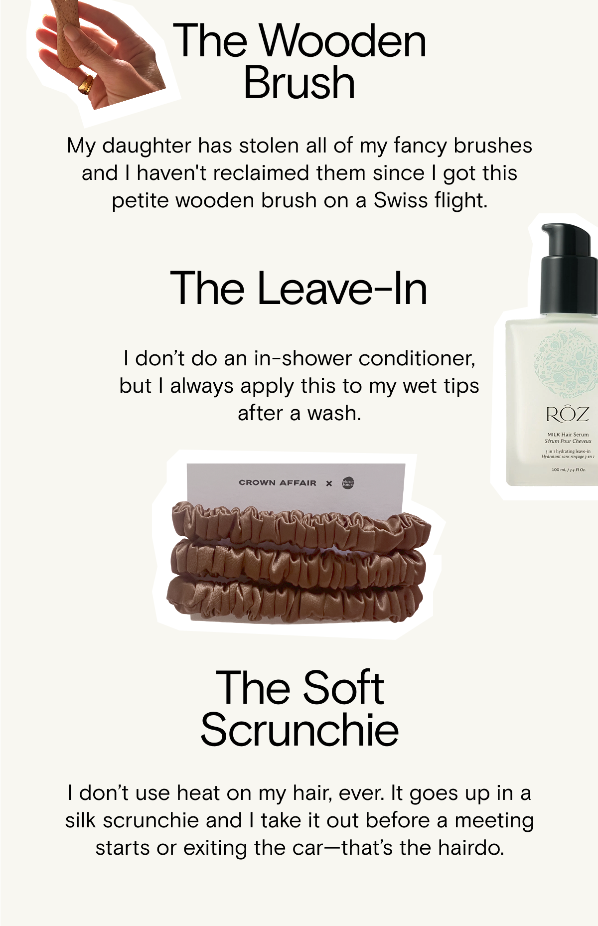 Hair tips from ACB 