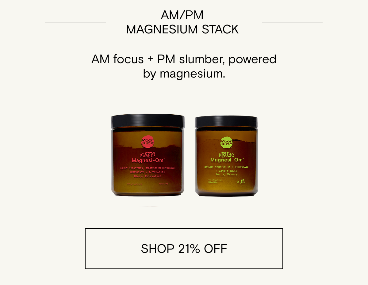 Shop the AM/PM Magnesium Stack