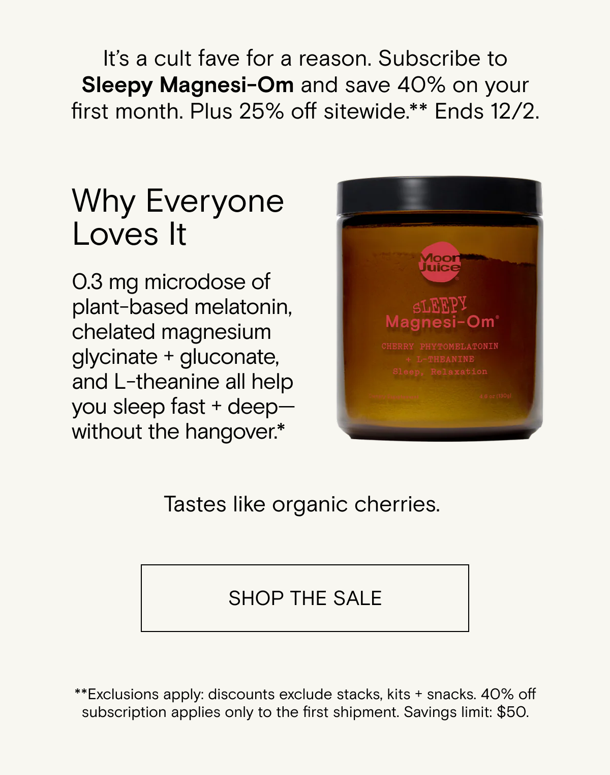 Up to 40% off Sleepy Magnesi-om