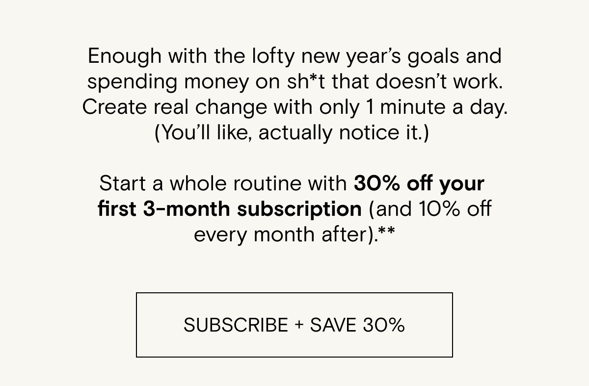 Get started with 30% off your first 3 months of any new subscription
