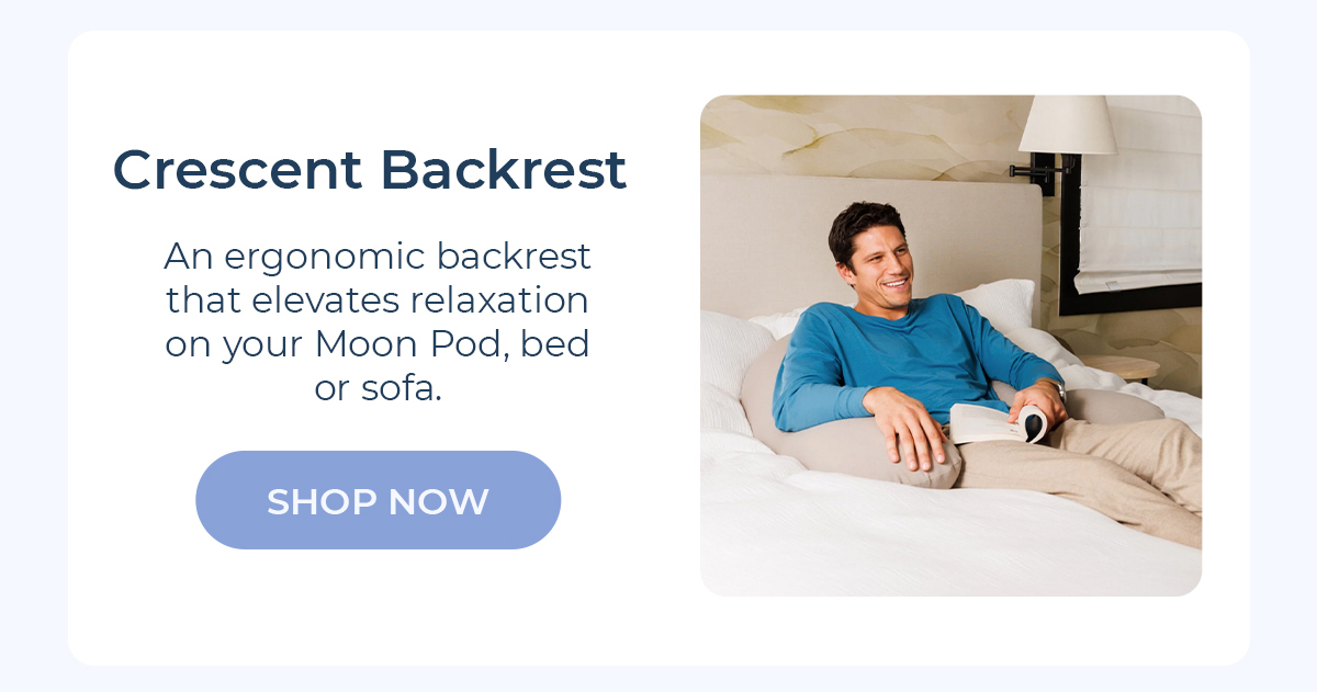 Crescent Backrest: Shop Now