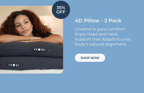 Shop: 4D Pillow - 2 Pack