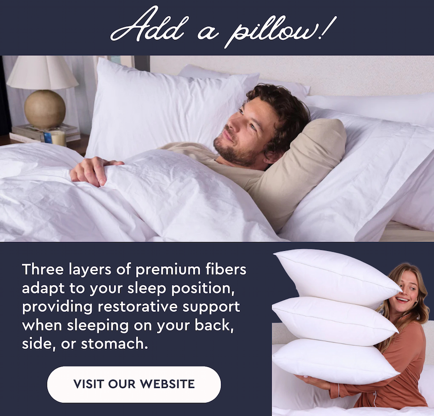 Add A Pillow Now!