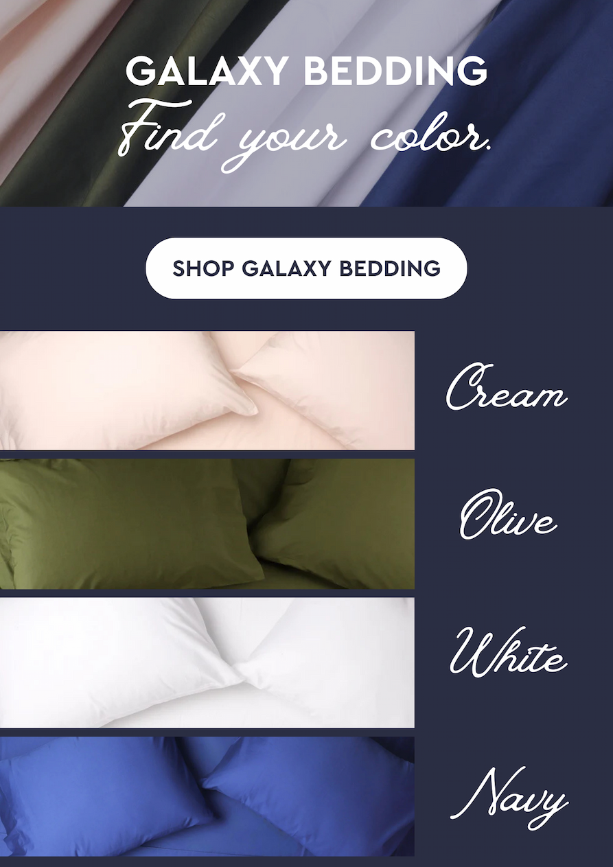 Find YOUR Color Bedding