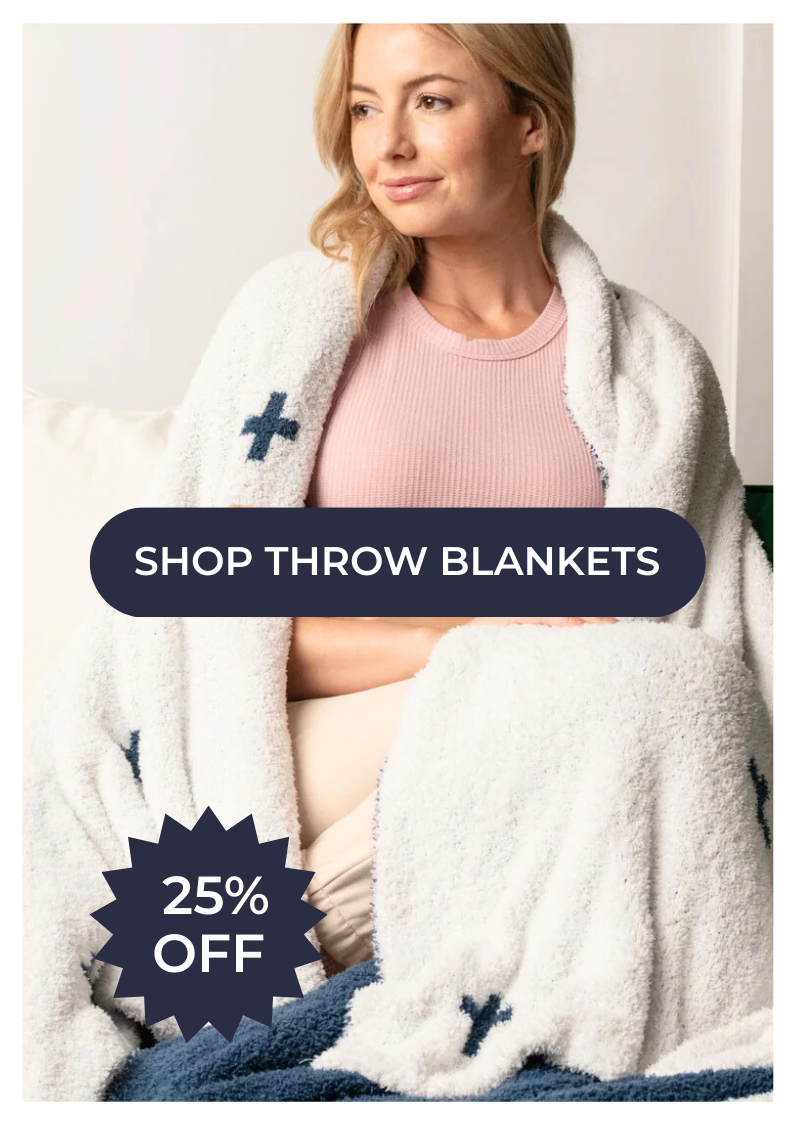 Shop 25% OFF Throw Blankets