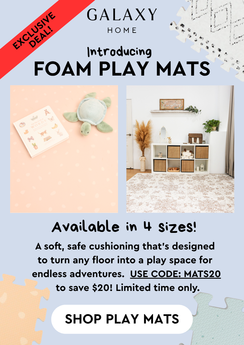 Introducing foam play mats