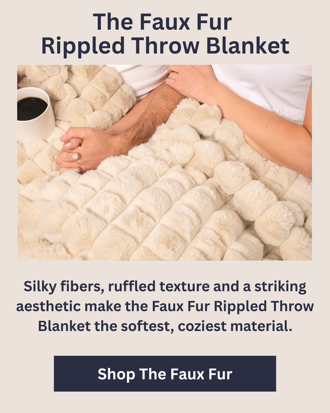 Shop The Faux Fur Rip Throw Blanket