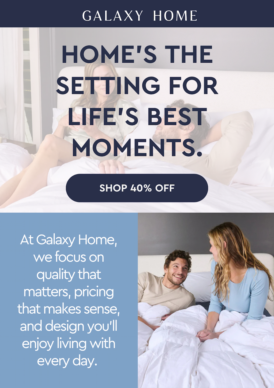 Home's The Setting For Life's Best Moments