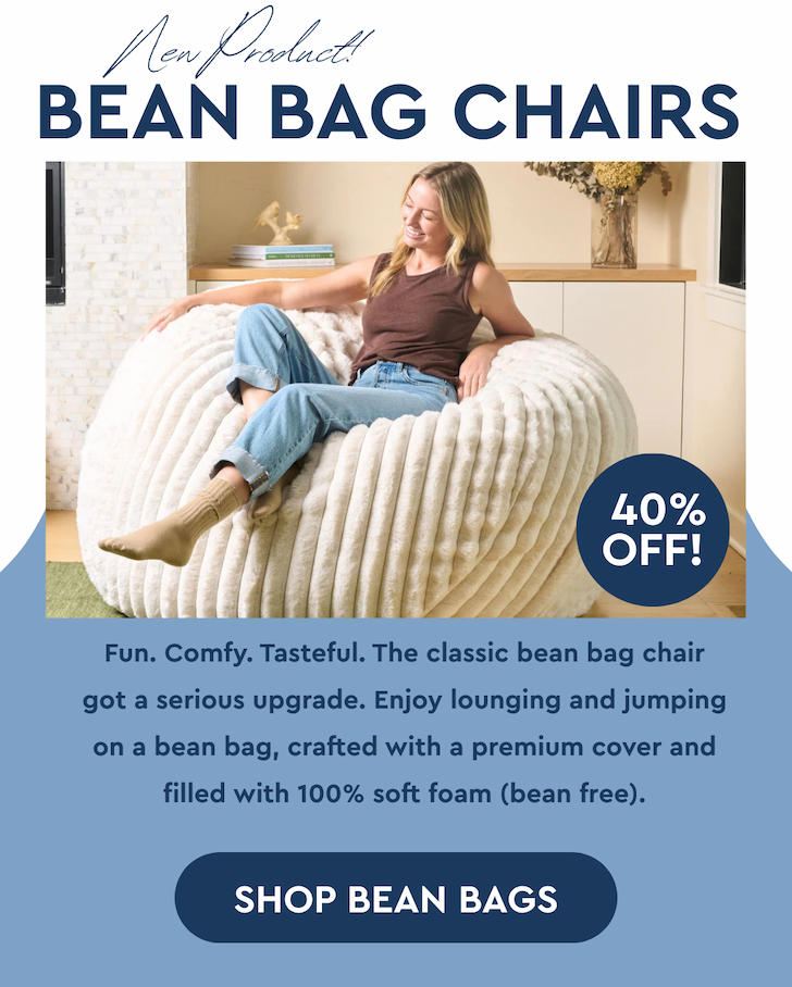 New Product! Bean Bag Chairs
