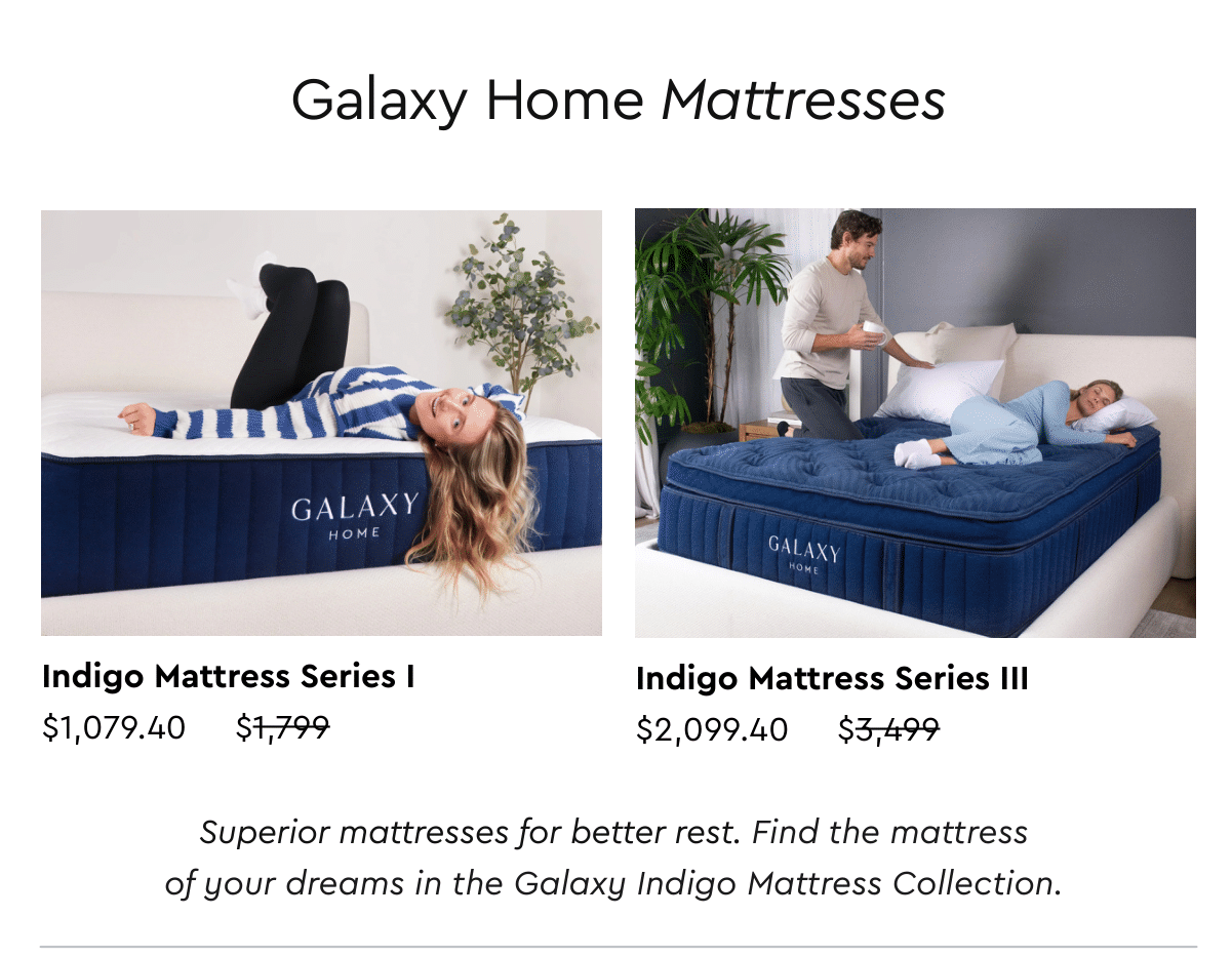 Galaxy Home Mattresses