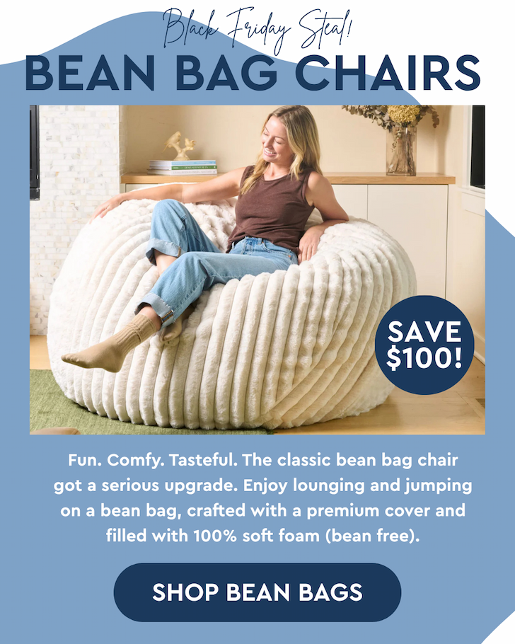 New Product! Bean Bag Chairs!
