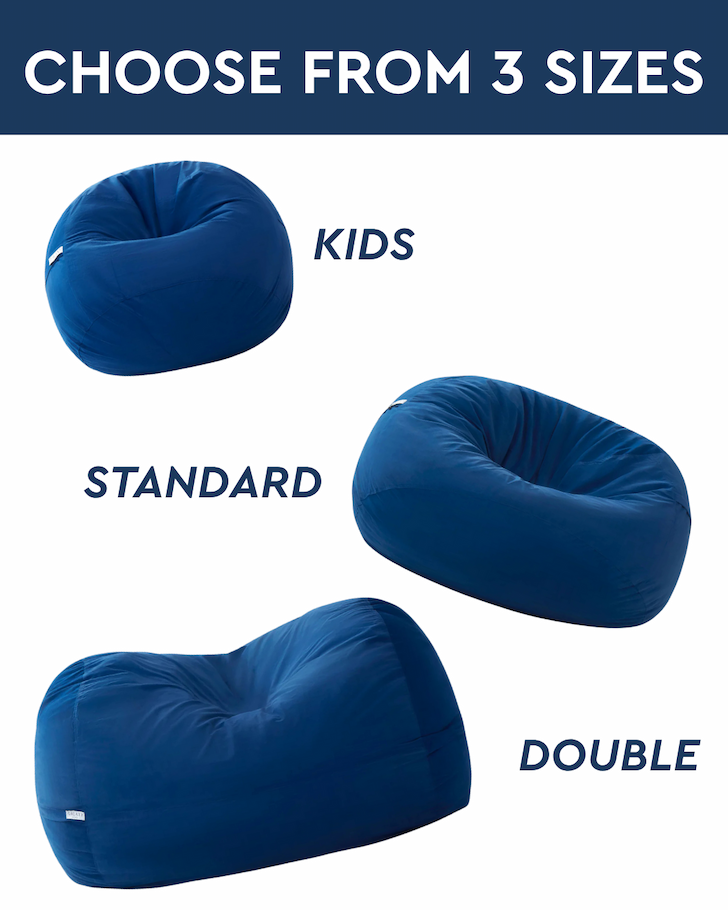 Beanbags are Sold In 3 Sizes!