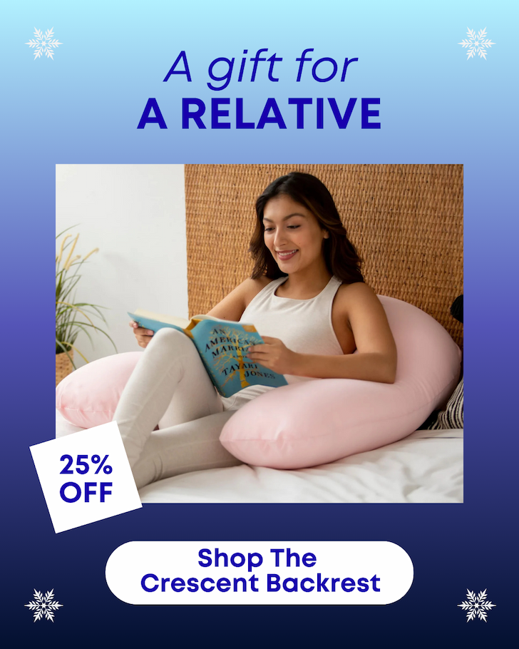 A Gift For A Relative- Shop The Crescent Backrest