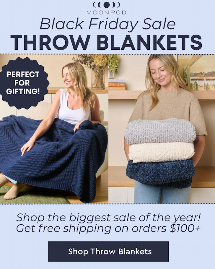 Black Friday Sale on Throw Blankets