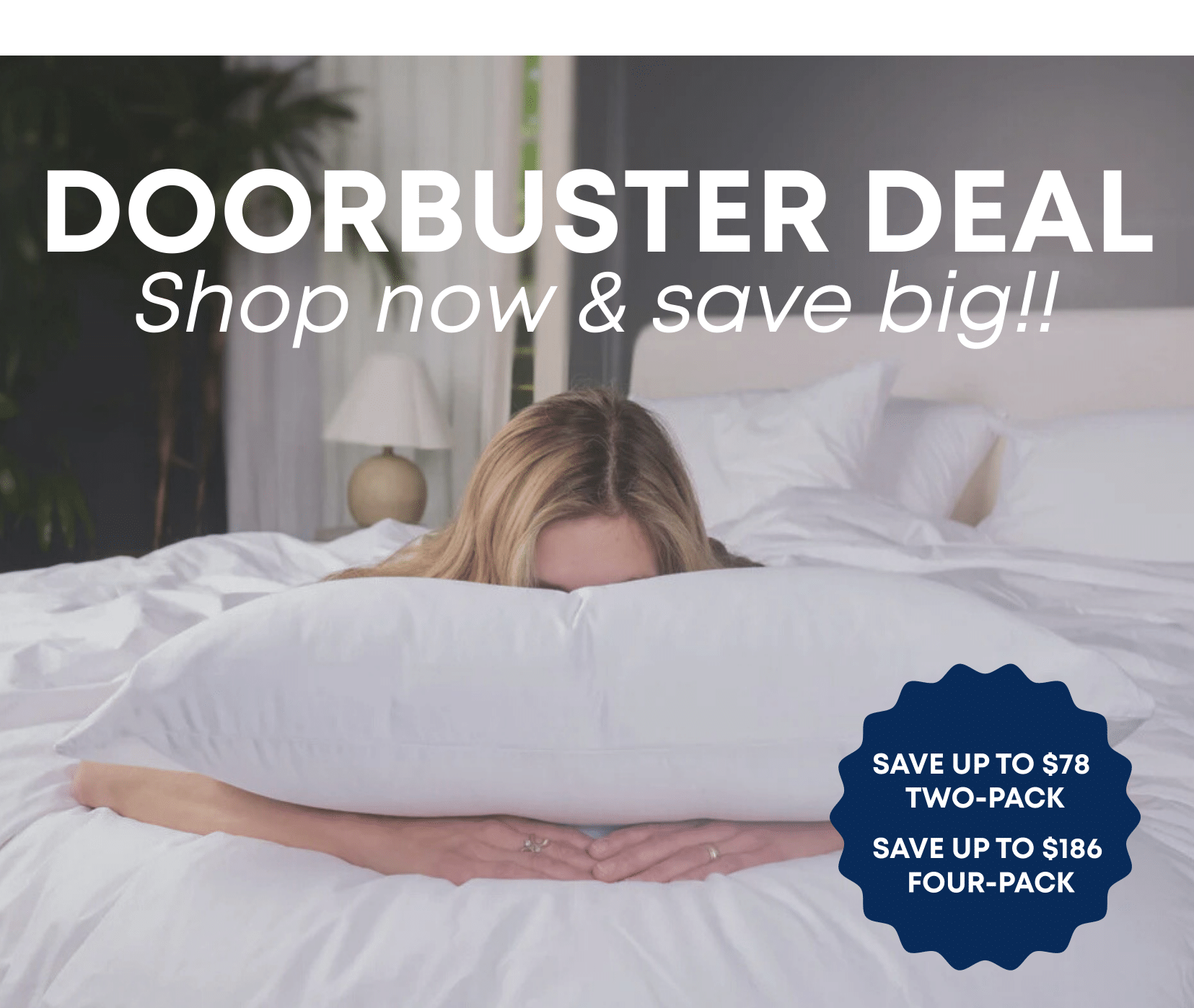 DOORBUSTER DEAL- Shop now & save big!!