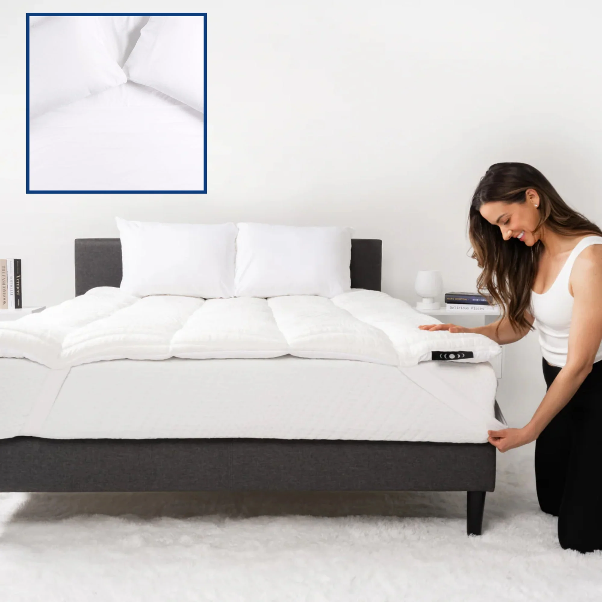 Image of Moon Cloud Mattress Topper Bundle