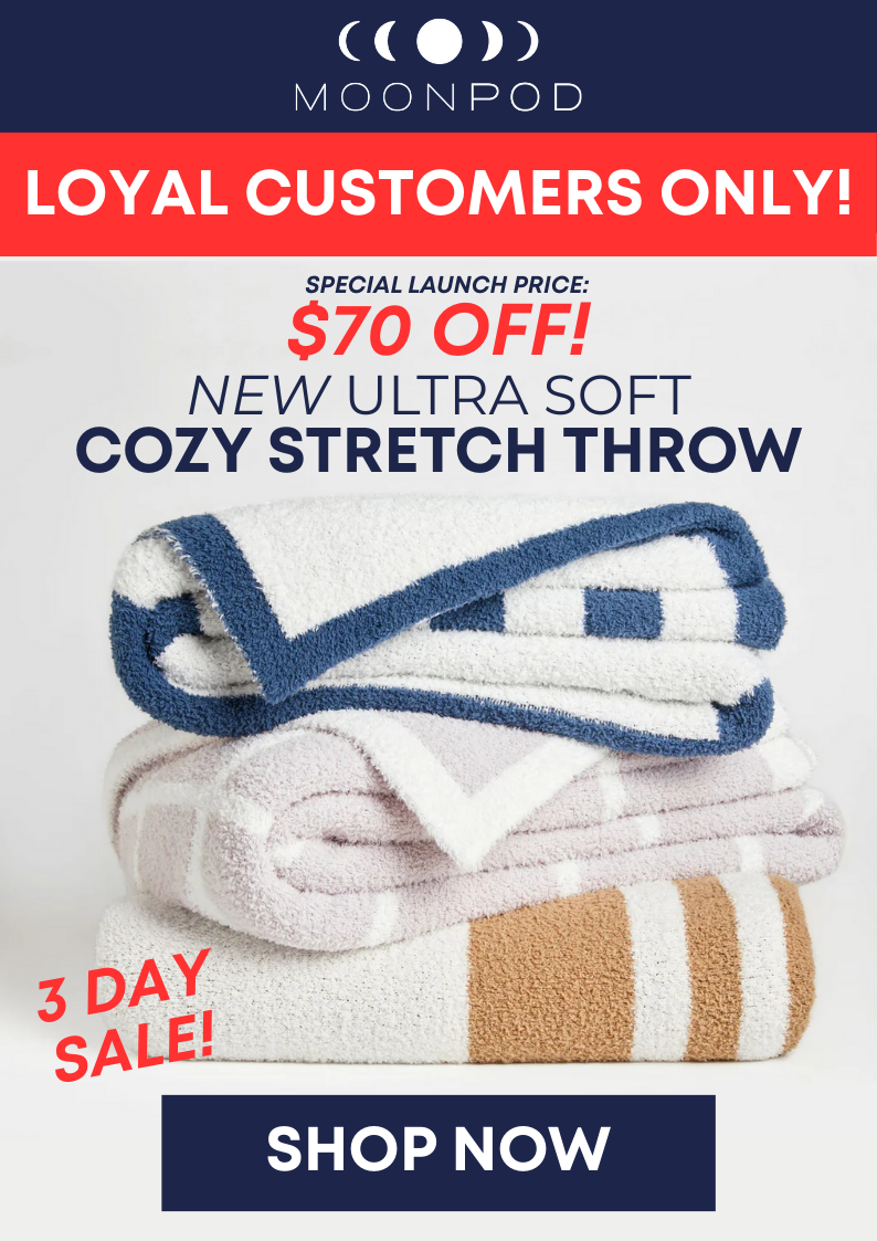 NEW COZY STRETCH THROW