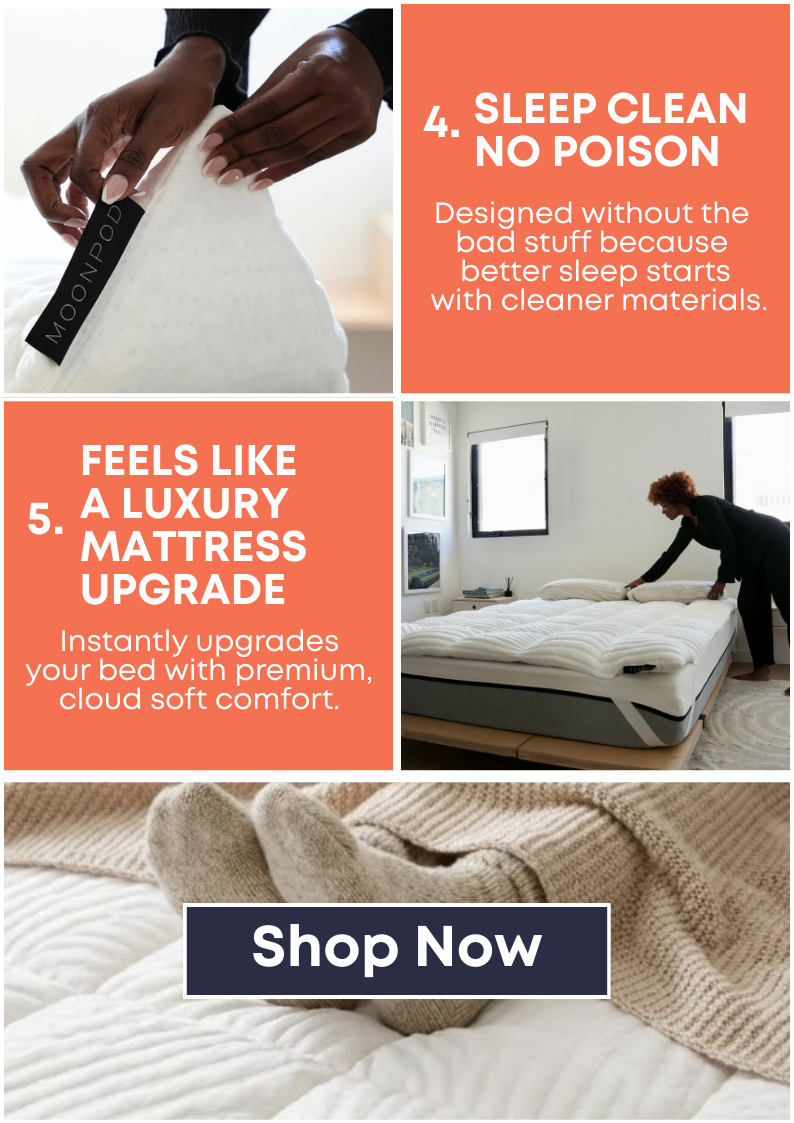 The Moon Cloud Mattress Topper