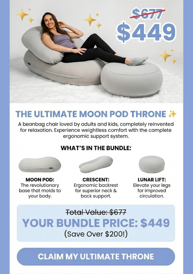 The Ultimate Moon Pod Throne