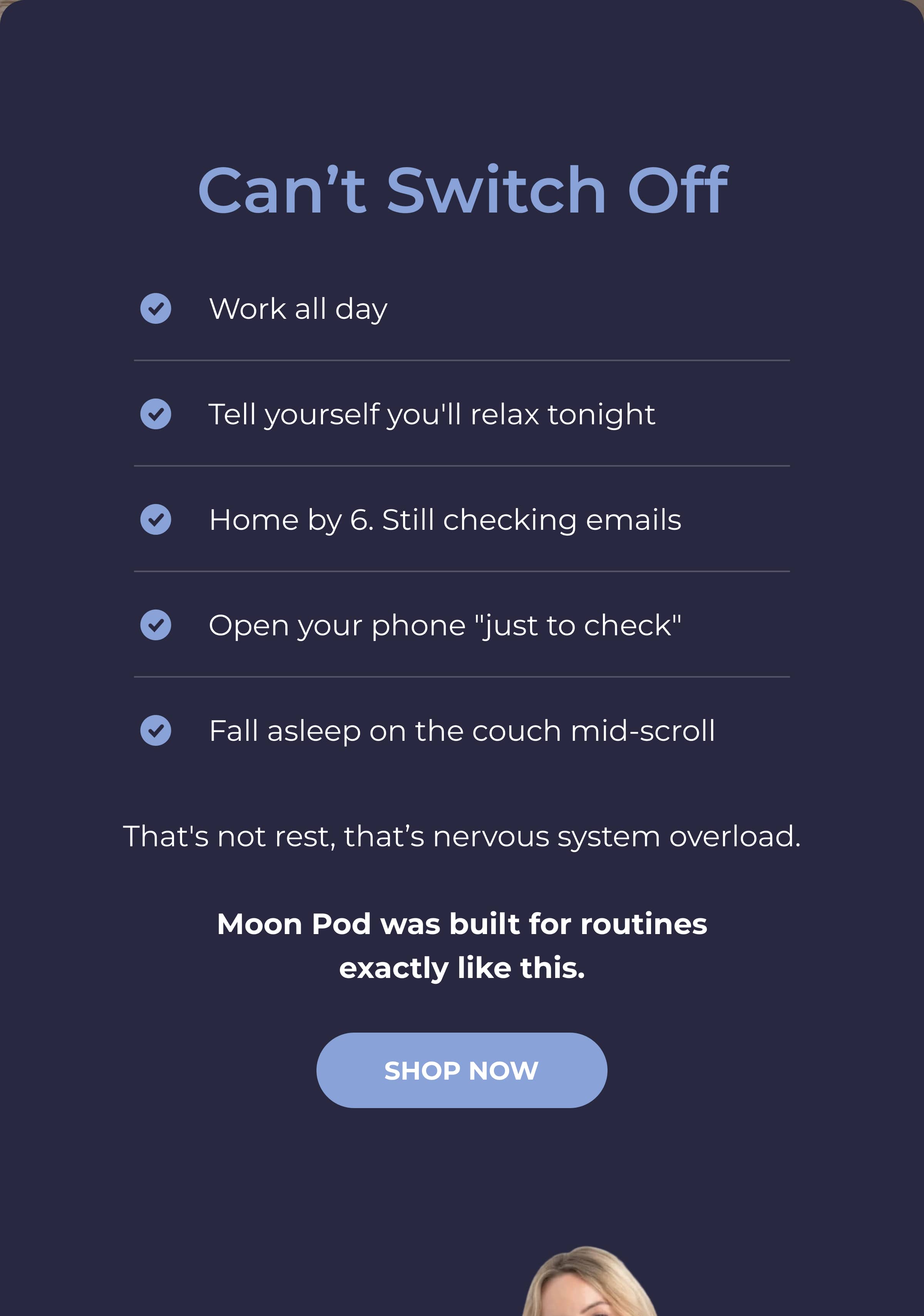 Can’t Switch Off?