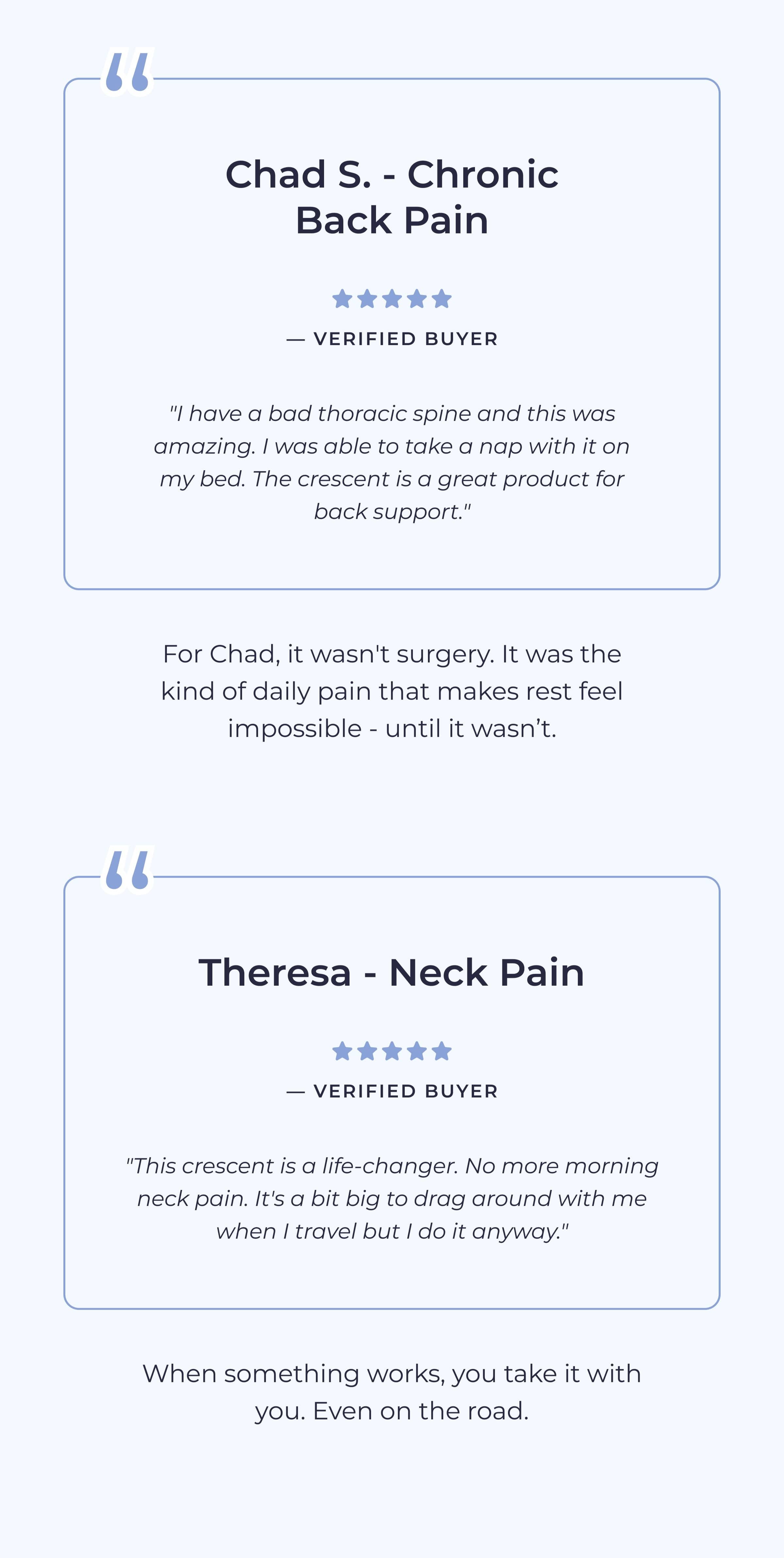 Chad S. - Chronic Back Pain