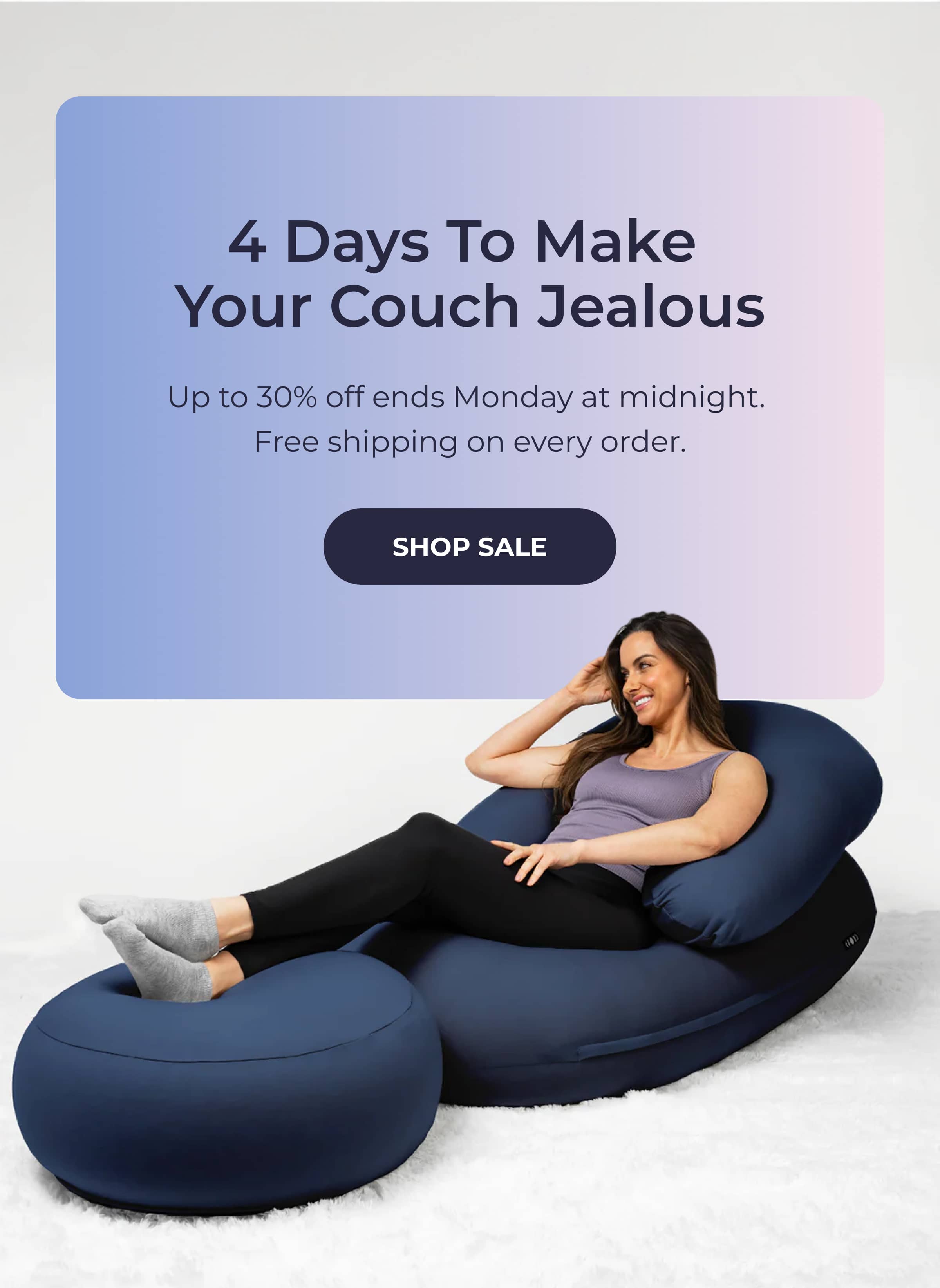 4 days to make  your couch jealous