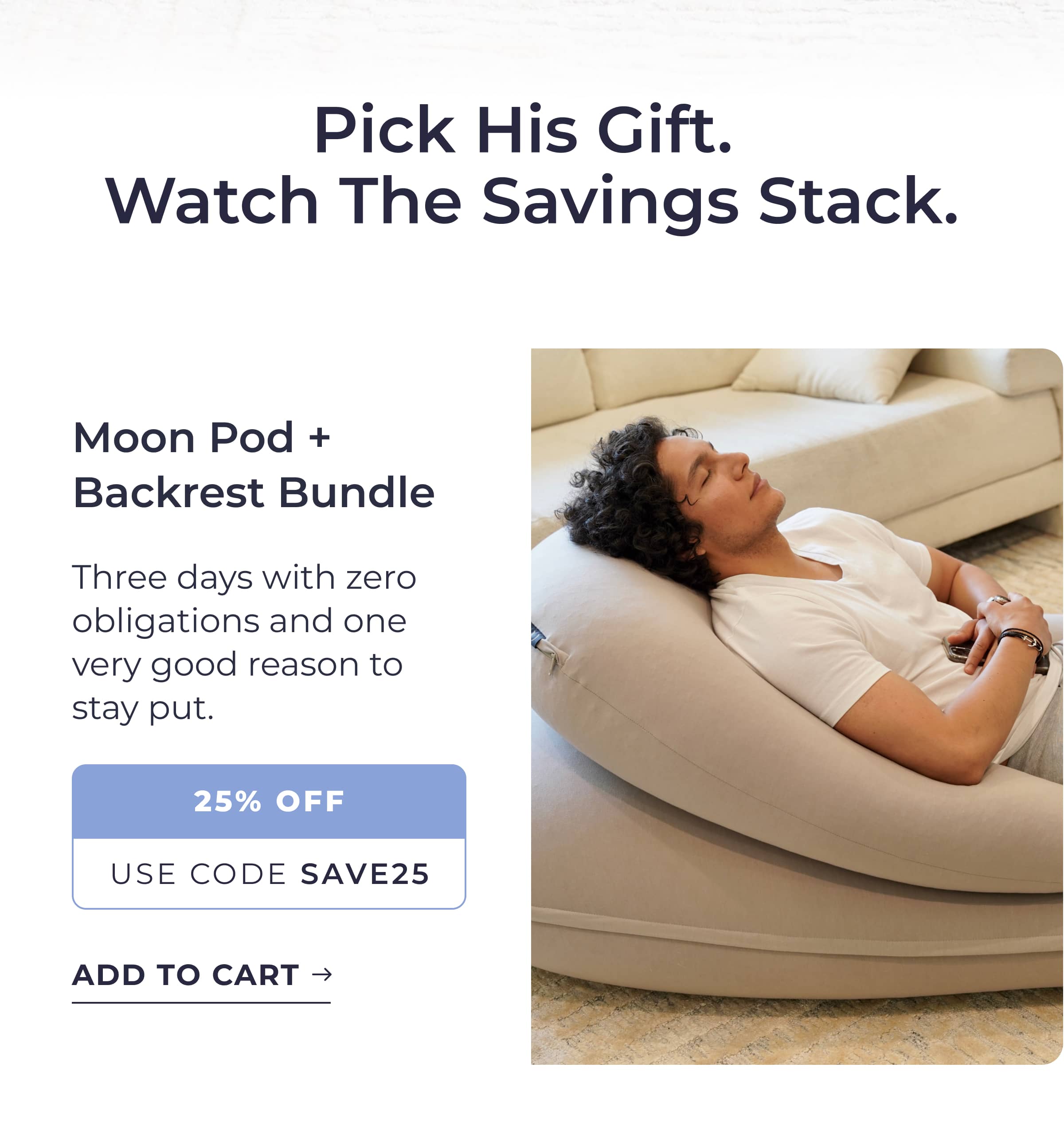 Moon Pod + Backrest Bundle 