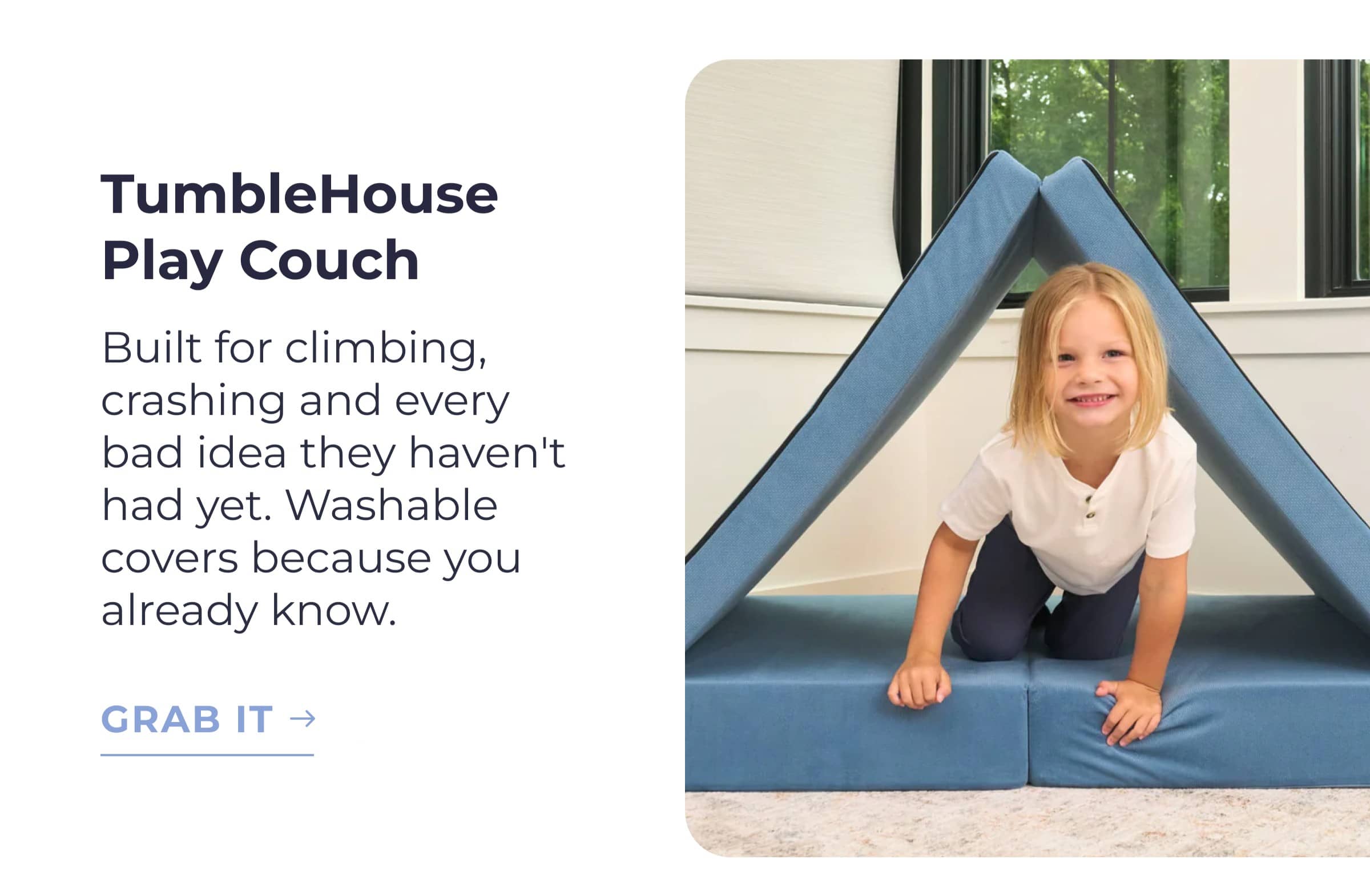 TumbleHouse Play Couch