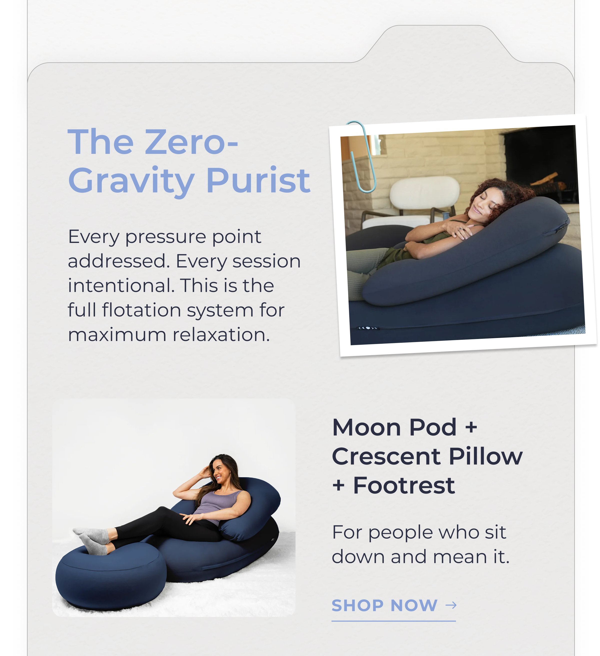 The Zero-Gravity Purist
