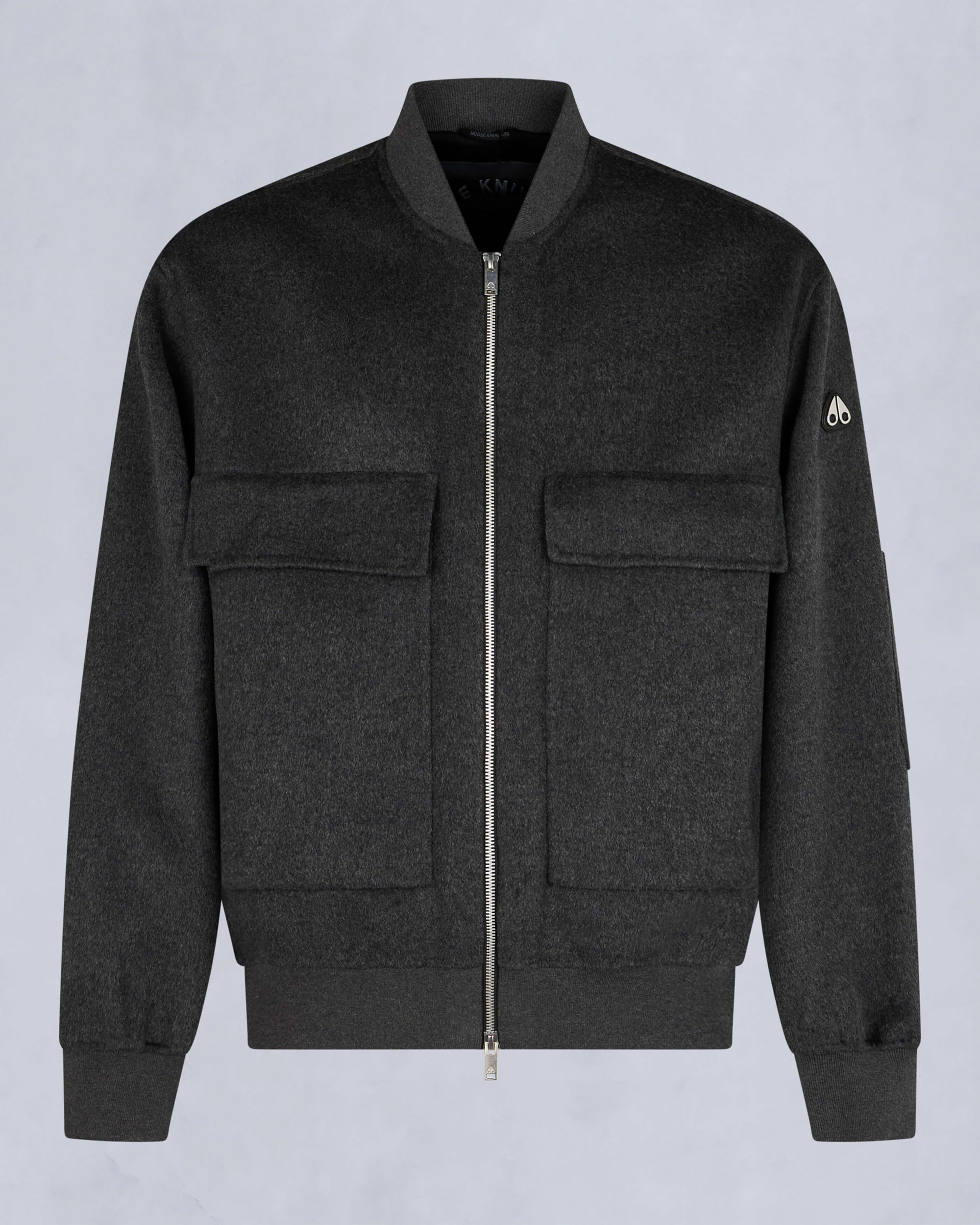 WOOLEN BOMBER JACKET