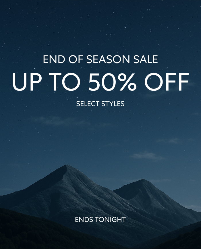 End of season sale 50%