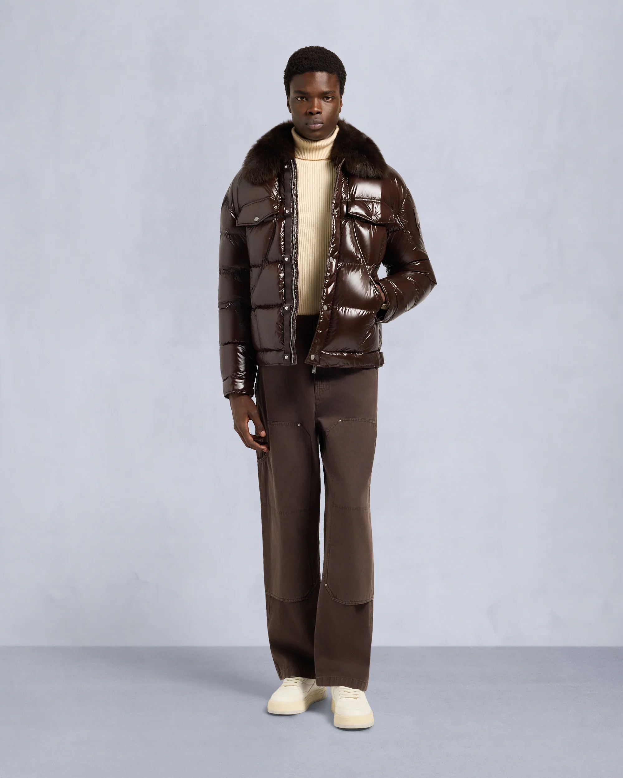 Image of BRIAR SHIRT JACKET-ESPRESSO