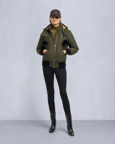 SAINTE FLAVIE BOMBER JACKET